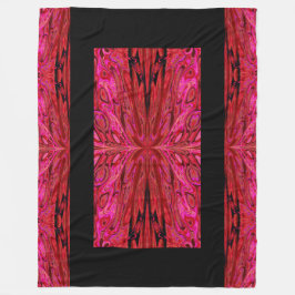 蝶の女王41 フリースブランケット