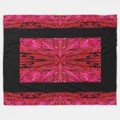 蝶の女王41 フリースブランケット (正面(横))