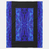 蝶の女王42 フリースブランケット (正面)