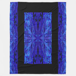 蝶の女王42 フリースブランケット