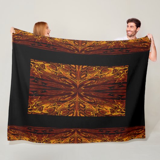 蝶の女王43 フリースブランケット (インサイチュ)