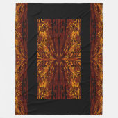 蝶の女王43 フリースブランケット (正面)