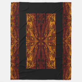 蝶の女王43 フリースブランケット