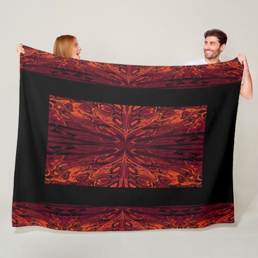 蝶の女王44 フリースブランケット (インサイチュ)