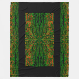 蝶の女王45 フリースブランケット