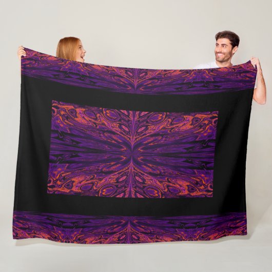 蝶の女王46 フリースブランケット (インサイチュ)