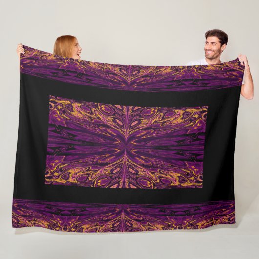 蝶の女王47 フリースブランケット (インサイチュ)