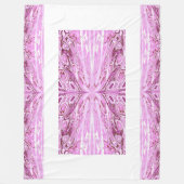 蝶の女王48 フリースブランケット (正面)