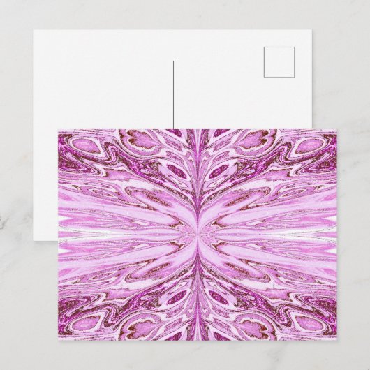 蝶の女王48 ポストカード (正面/裏面)