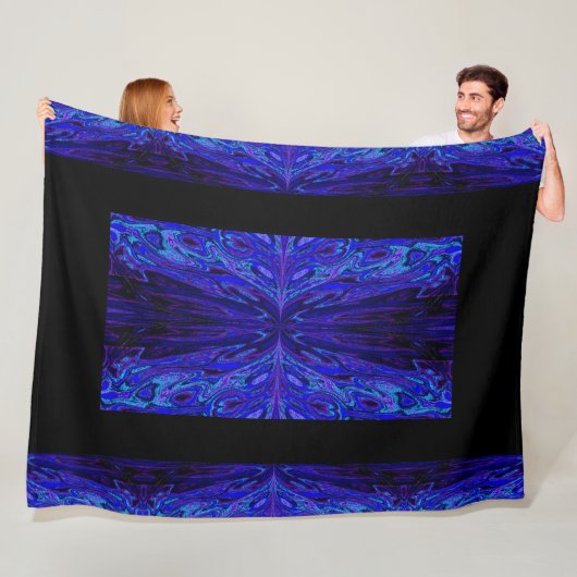 蝶の女王51 フリースブランケット (インサイチュ)