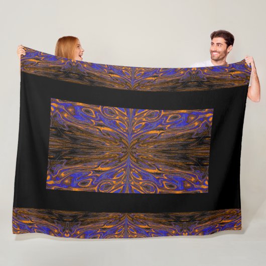 蝶の女王52 フリースブランケット (インサイチュ)