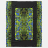 蝶の女王53 フリースブランケット (正面)