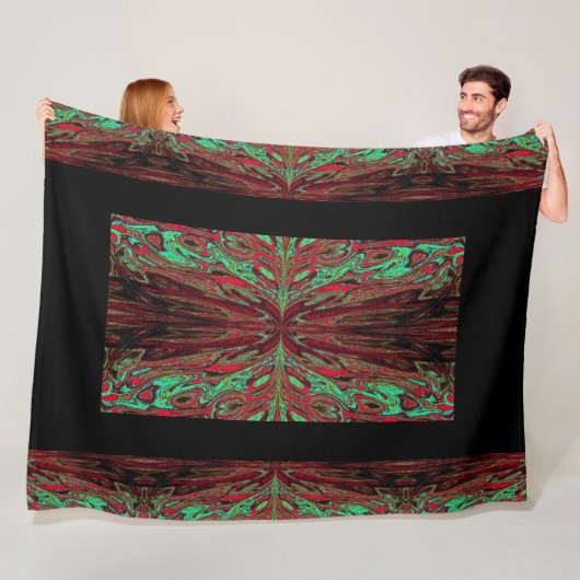 蝶の女王54 フリースブランケット (インサイチュ)