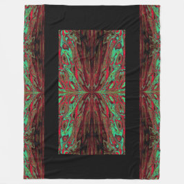 蝶の女王54 フリースブランケット