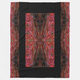 蝶の女王55 フリースブランケット