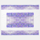 蝶の女王56 フリースブランケット (正面(横))