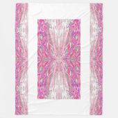 蝶の女王57 フリースブランケット (正面)