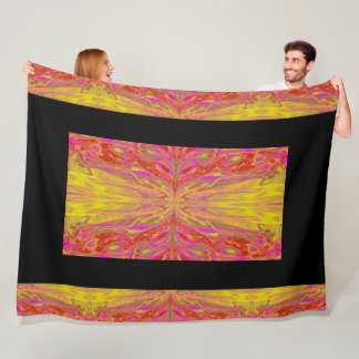 蝶の女王58 フリースブランケット