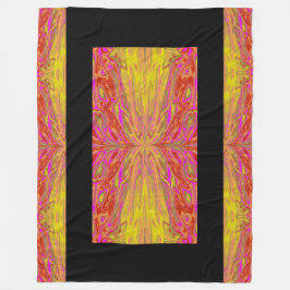 蝶の女王58 フリースブランケット