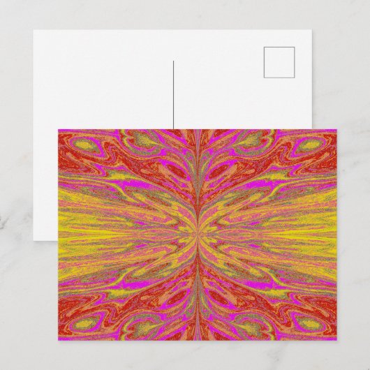 蝶の女王58 ポストカード (正面/裏面)