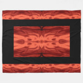 蝶の女王71 フリースブランケット (正面(横))