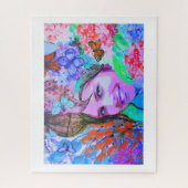 蝶の女 ジグソーパズル (縦)