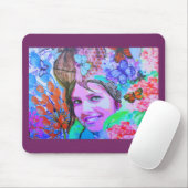 蝶の女 マウスパッド (マウス)