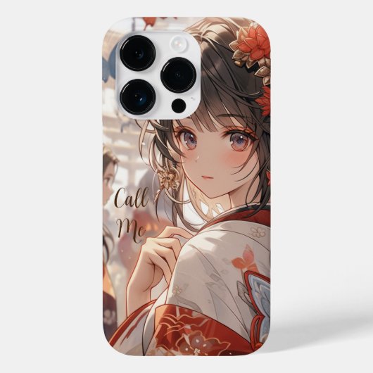 蝶の女 Case-Mate iPhoneケース (裏面)