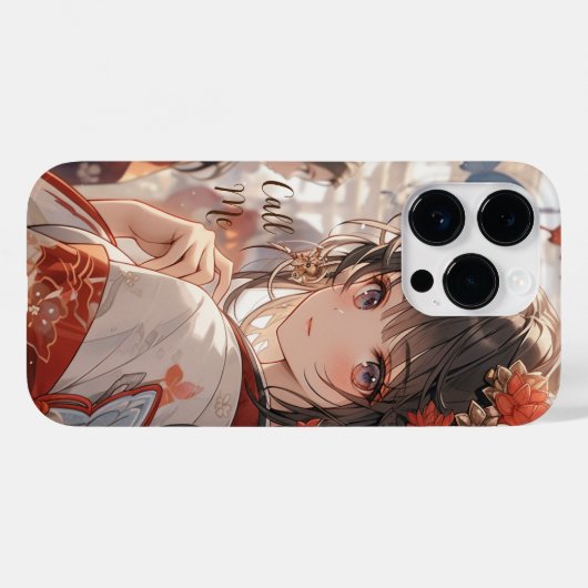 蝶の女 Case-Mate iPhoneケース (裏面 (横))