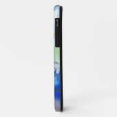 蝶の妖精の国の青い花 Case-Mate iPhoneケース (裏面/左)