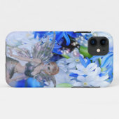 蝶の妖精の国の青い花 Case-Mate iPhoneケース (裏面(横))