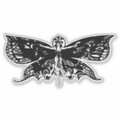 蝶の妖精 シール (正面)