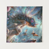 蝶の妖精 タペストリー (正面(横))