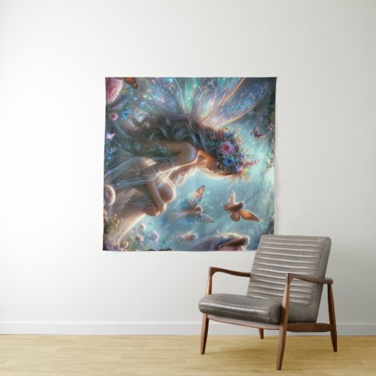 蝶の妖精 タペストリー (インサイチュ(横))