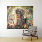 蝶の妖精 タペストリー (インサイチュ(横))