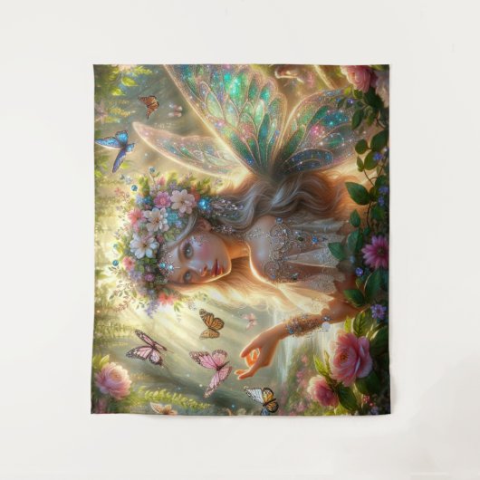 蝶の妖精 タペストリー (正面)