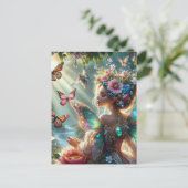 蝶の妖精 ポストカード (スタンド正面)