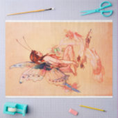 蝶の妖精 薄葉紙 (クラフト)