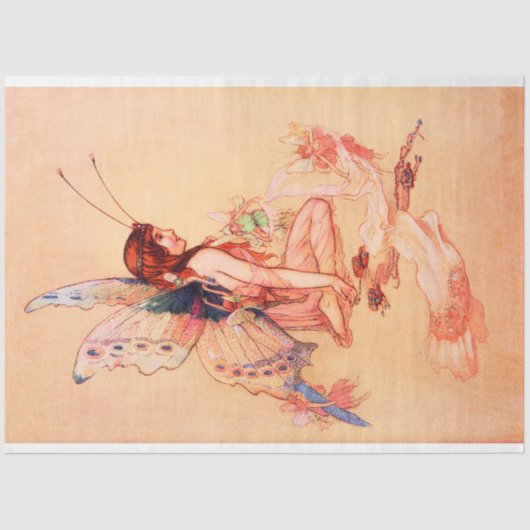 蝶の妖精 薄葉紙 (正面)