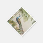 蝶の孔雀 スタンダードカクテルナプキン (角)