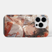 蝶の少女 iPhoneケース (裏面横)