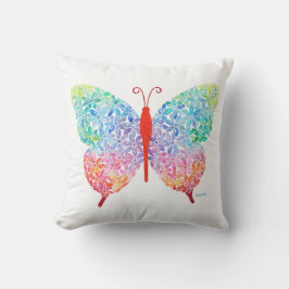 蝶の屋外枕 アウトドアクッション