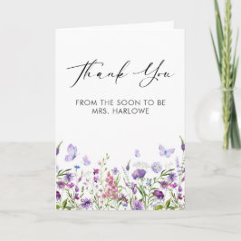 蝶の山の花感謝していお前が折り畳んだグリーティングカード カード