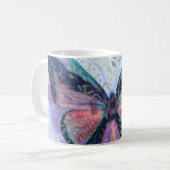 蝶の庭の幻想マグ コーヒーマグカップ (正面左)