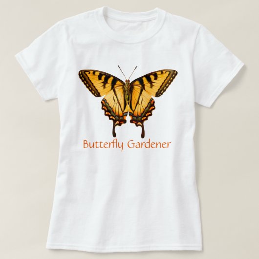 蝶の庭師 Tシャツ (デザイン正面)