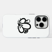 蝶の形をした影の梅 Case-Mate iPhoneケース (裏面 (横))