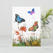 蝶の恋人の花と蝶 セーブザデート (スタンド正面)