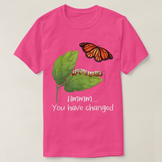 蝶の恋人蝶Entomo変更 Tシャツ (デザイン正面)