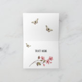 蝶の悲しみ カード (内部)