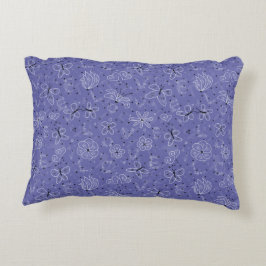 蝶の愛 – シームレスなパターン。 アクセントクッション